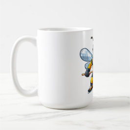 Europäische Honigbiene (Apis mellifera) Kaffeetasse