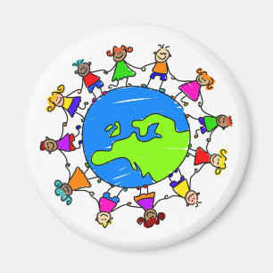 Europäische Kinder Magnet