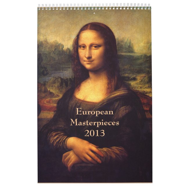 Europäische Meisterwerke Kalender (Titelbild)