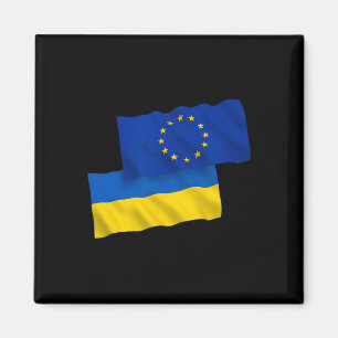 Europäische Union Eu Für Ukraine - Ukraine Starke  Magnet