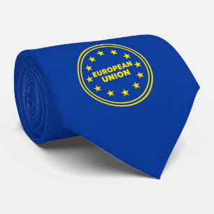 Europäische Union Flagge Schlips, Stylische EU-Fla Krawatte