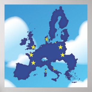 Europäische Union Poster