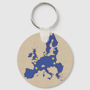 Europäische Union Schlüsselanhänger