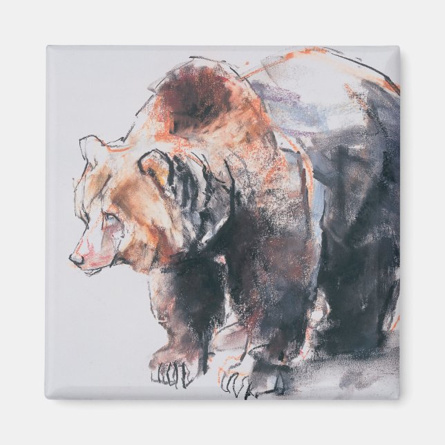 Europäischer Braunbär 2001 Magnet (Vorne)