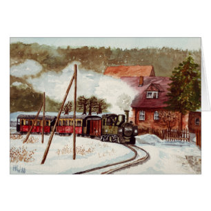 Europäischer Dampf-Zug