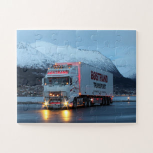 Europäischer Fahrerhaus-Über-LKW 18 Räder-Mountain