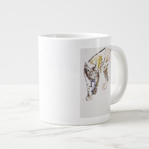 Europäischer Luchs Jumbo-Tasse