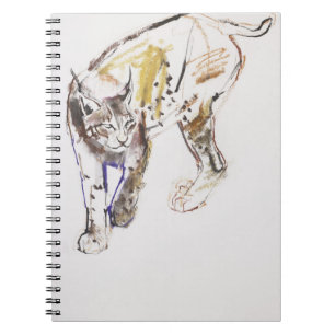 Europäischer Luchs Notizblock