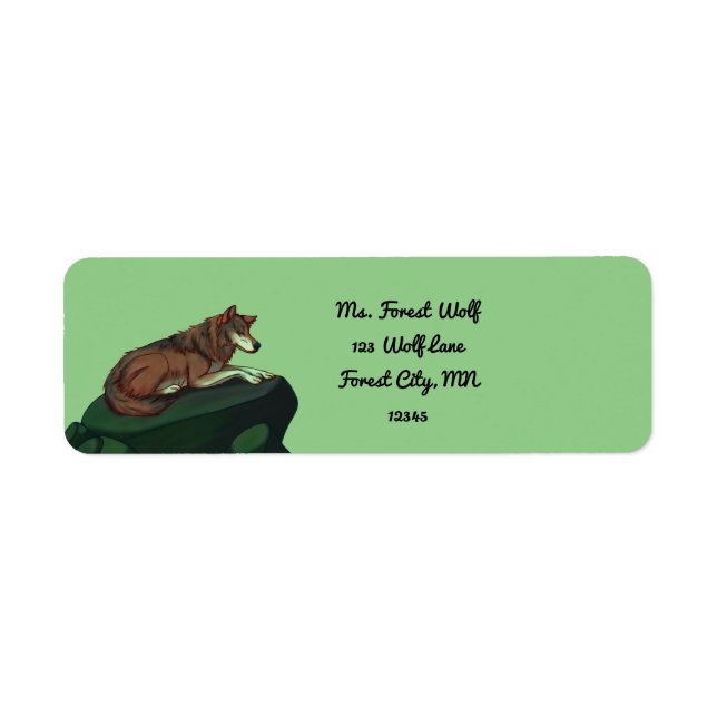 Europäischer Wolf (Vorne)