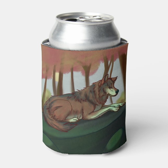 Europäischer Wolf Dosenkühler (Kanne Vorderseite)