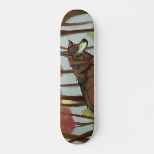 Europäischer Wolf Skateboard