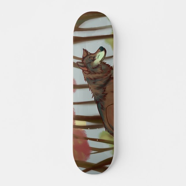 Europäischer Wolf Skateboard (Vorne)
