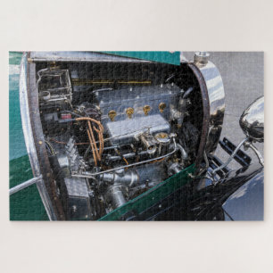 europäisches Auto-Motor-Puzzle 