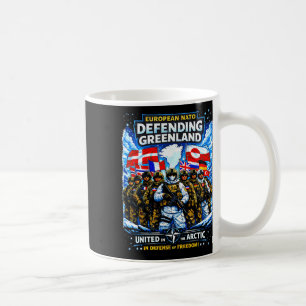 Europäisches Nato verteidigt Grönland Anti Trump P Kaffeetasse