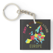 Europakarte und Flagge