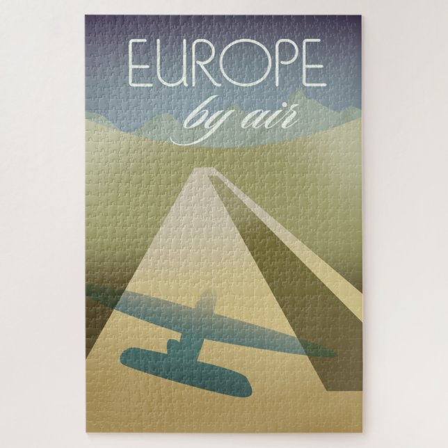 Europe By Air Magnet (Vertikal)