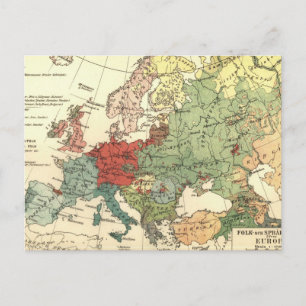 Europe Carte Pays Antique Mondiale