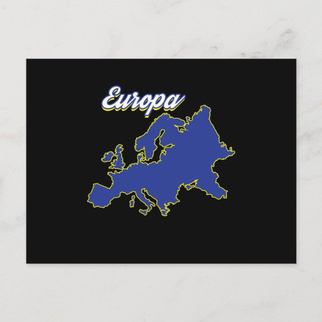 Europe Carte Pays Patriotisme Nationaux Patriote U (Devant)