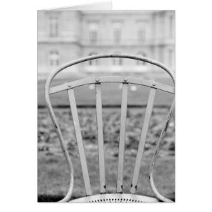Europe, France, Paris. Chaise, Jardin du