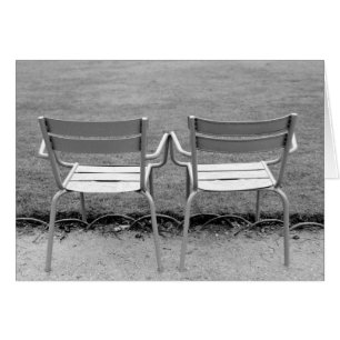 Europe, France, Paris. Chaises, Jardin du 2