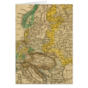 Europe Map von Worcester