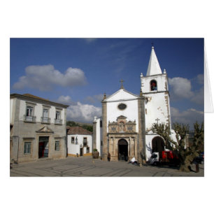 Europe, Portugal, Obidos. Église Santa Maria à