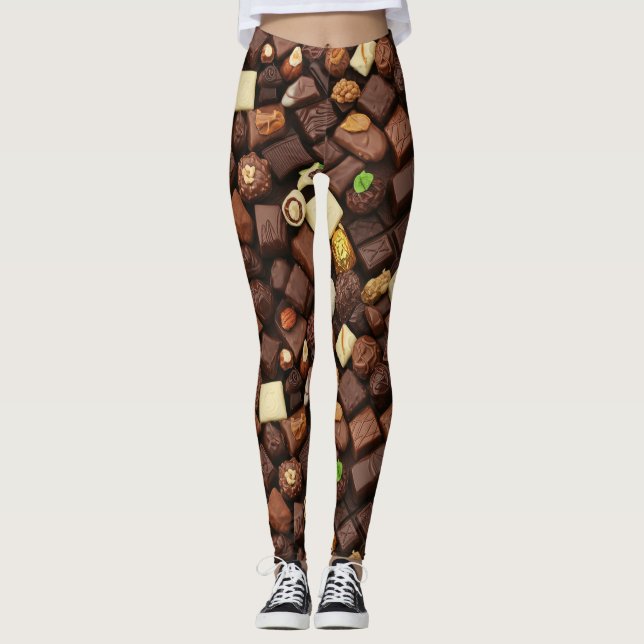European Chocolate Leggings (Vorderseite)