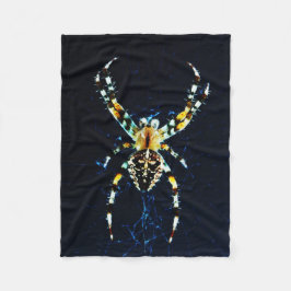 European Garden Spider fbcna Fleecedecke