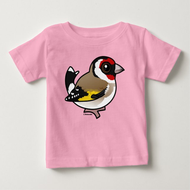 European Goldfinch Baby T-shirt (Vorderseite)