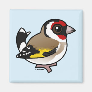 European Goldfinch Magnet