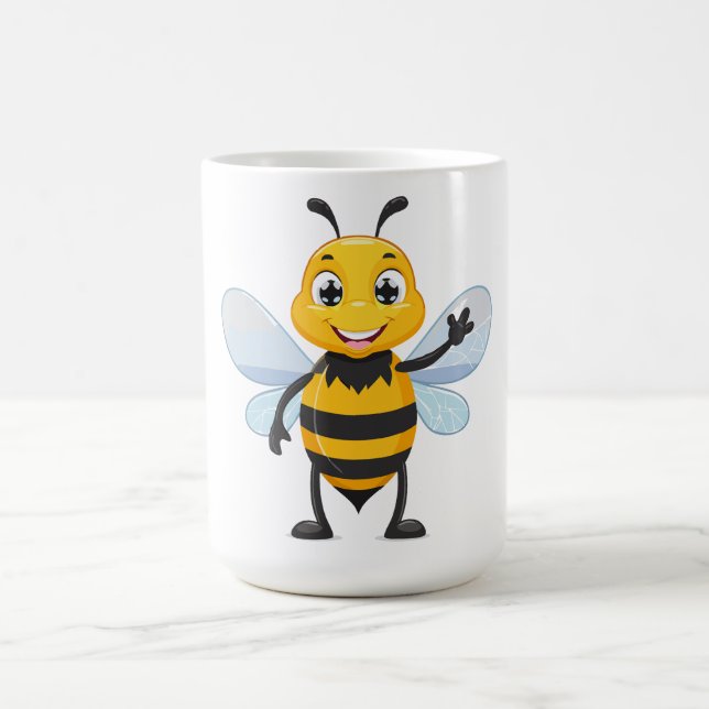 European honey bee kaffeetasse (Mittel)