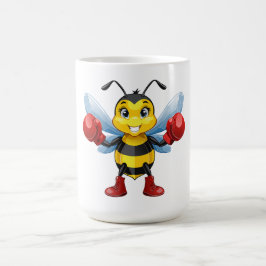 European honey bee kaffeetasse