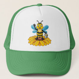 European honey bee truckerkappe