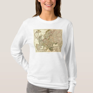 EuropePanoramic MapEurope 2 T-Shirt