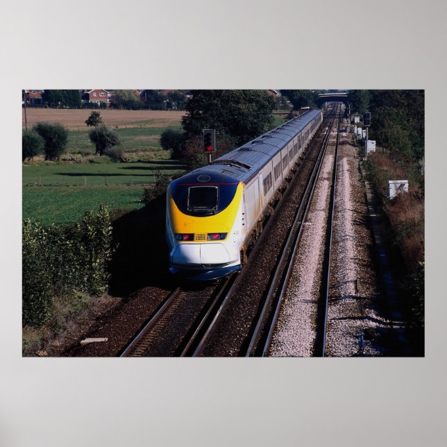 Eurostar-Personenzug Poster (Vorne)