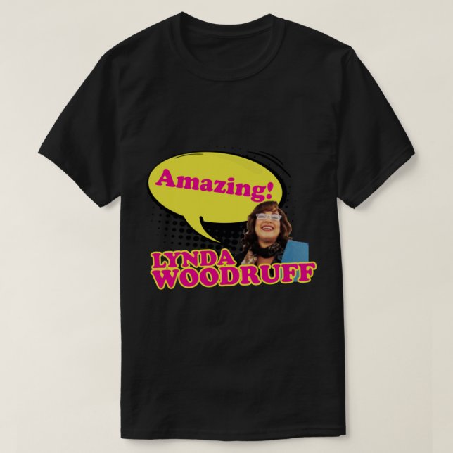 Eurovision Lynda Woodruff (Phantastisch!) T-Shirt (Design vorne)