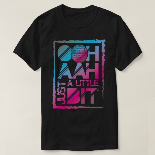 Eurovision Song Contest Ooh Aah nur ein wenig T-Shirt (Design vorne)