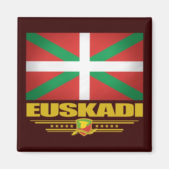 Euskadi (baskisches Land) Magnet (Vorne)