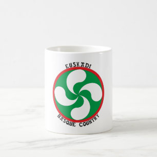 Euskadi, Basque - Country -, Lauburu Kaffeetasse