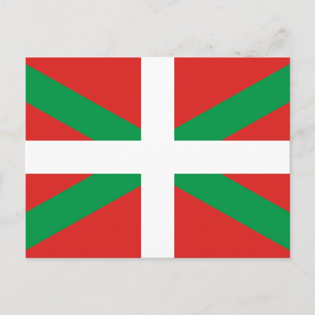 Euskadi Flag Postkarte (Vorderseite)