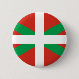 Euskadi Flagge - Baskenland - Ikurri Button