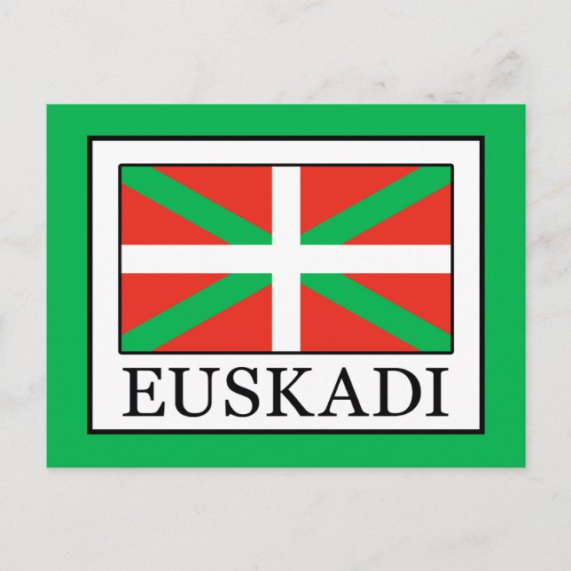 Euskadi Postkarte (Vorderseite)