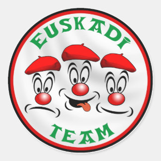 Euskadi-Team Runder Aufkleber
