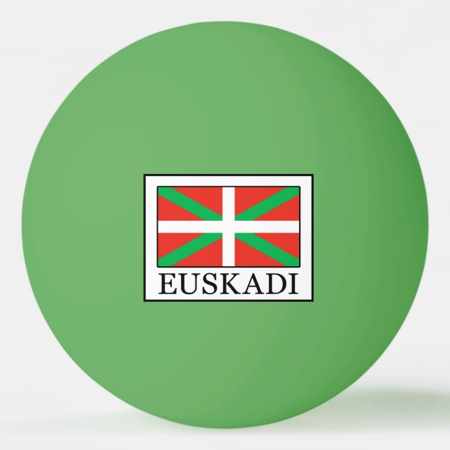 Euskadi Tischtennisball (Vorderseite)