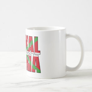 Euskal Herria bildet die baskische Flagge: Kaffeetasse