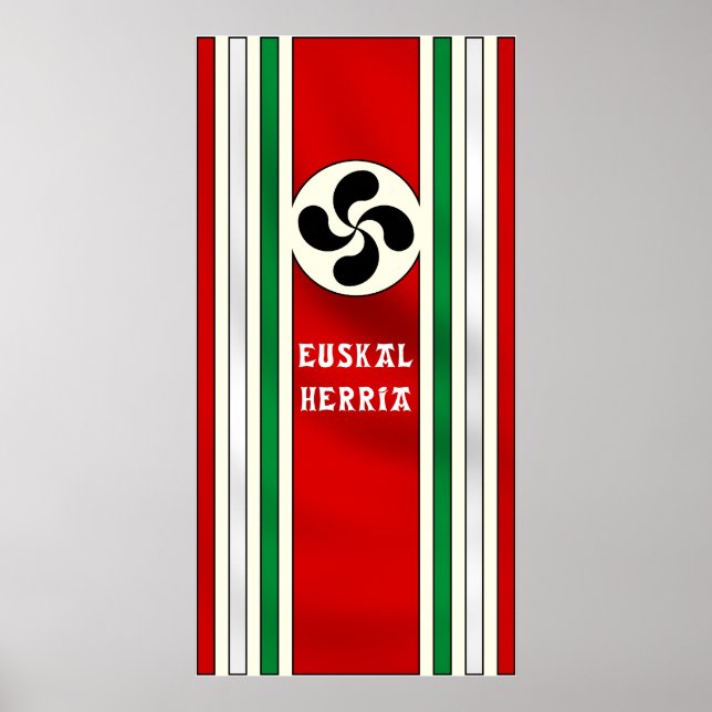 Euskal Herria Print Poster (Vorne)