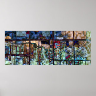 Euskalduna Abstrakt II Poster