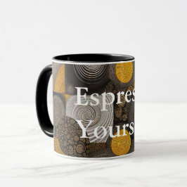 Eva 2 Abstract Design Combo-Tasse Tasse