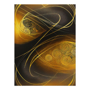 Eva 3 Abstraktes Design-Poster Poster