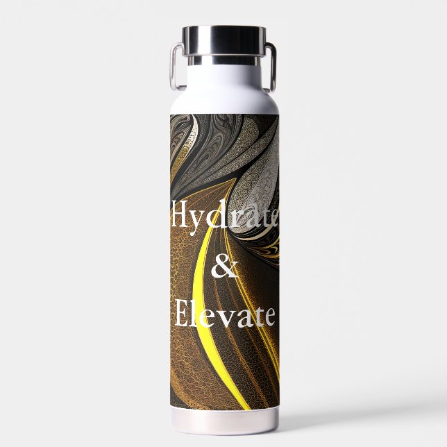 Eva 5 Abstrakte Design Wasserflasche Typ 2 Trinkflasche (Vorne)